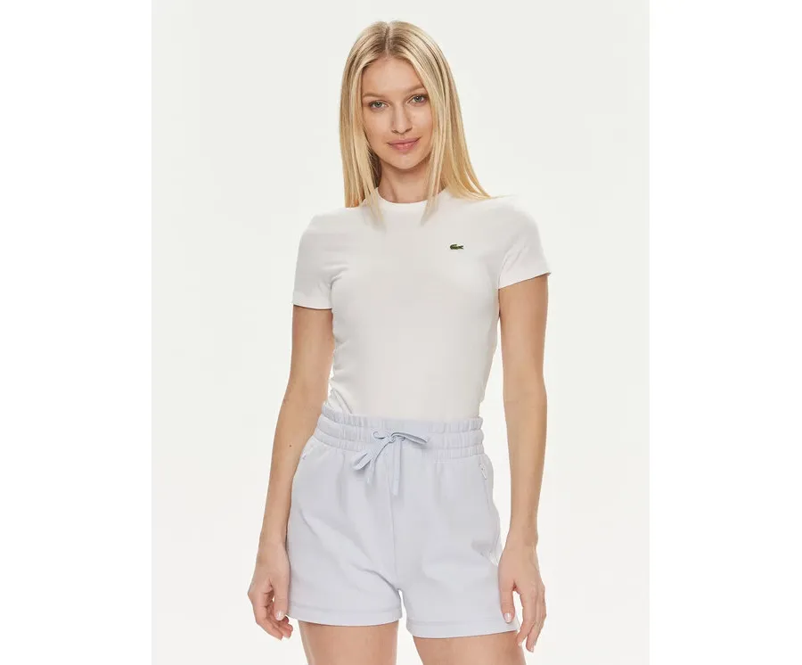 obrazek 1 Lacoste T-Shirt TF7218 Biały Slim Fit