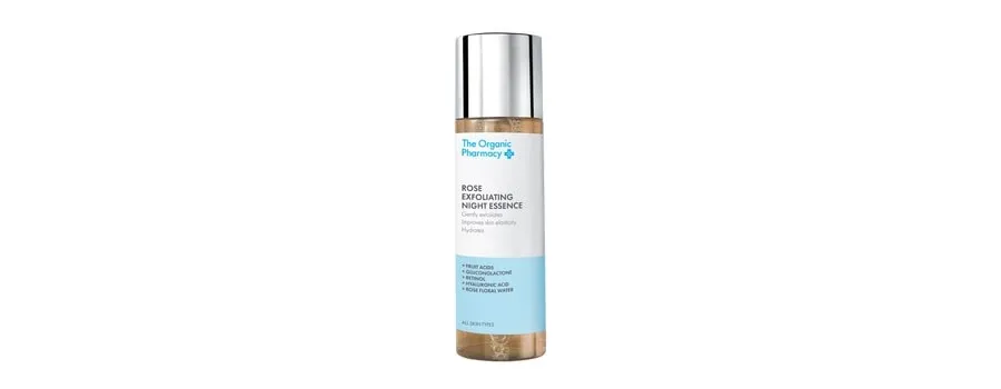 obrazek 1 The Organic Pharmacy Rose Exfoliating Night Essence Serum na noc 150 ml