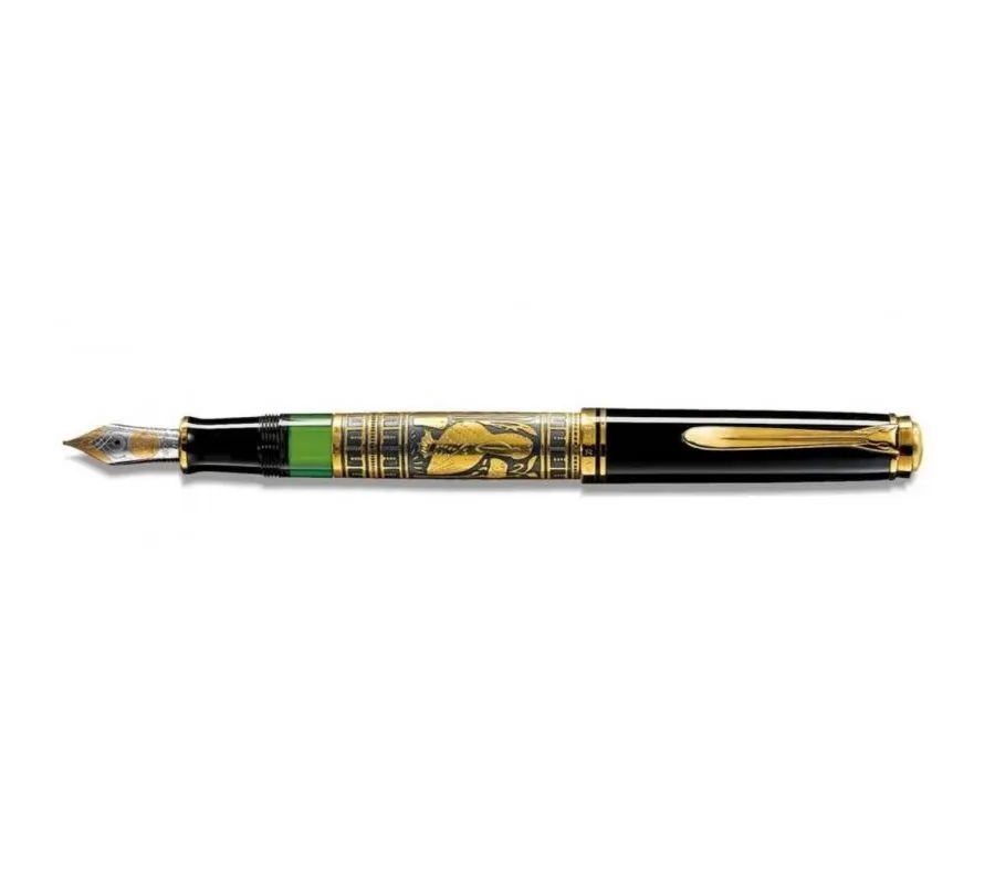 obrazek 3 Pióro wieczne Pelikan Toledo M700 Black stalówka EF