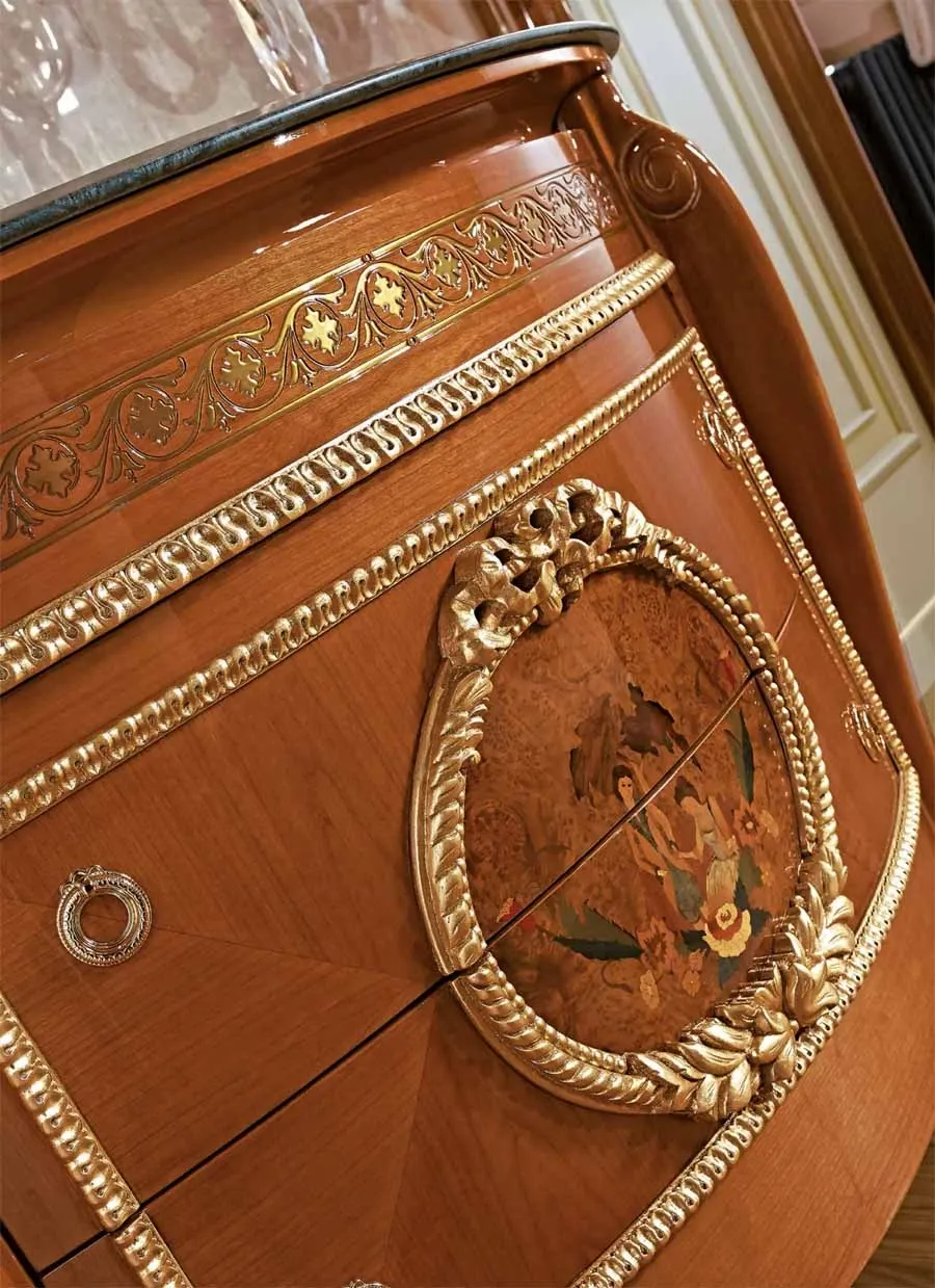 obrazek 2 Elegancka komoda do łazienki - włoski mebel - styl renesansowy