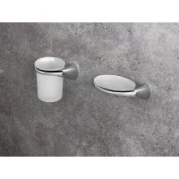 Picture A stunning soap dish and wall mug for the bathroom