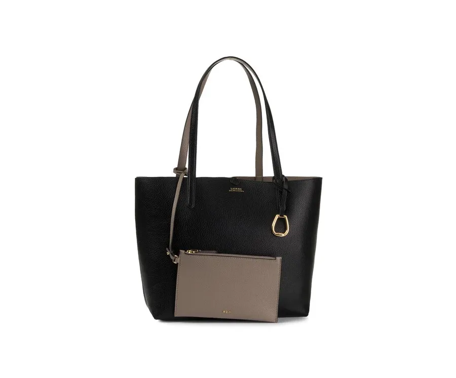obrazek 1 Lauren Ralph Lauren Torebka Rvrsble Tote 431795329001 Czarny LAUREN RALPH LAUREN