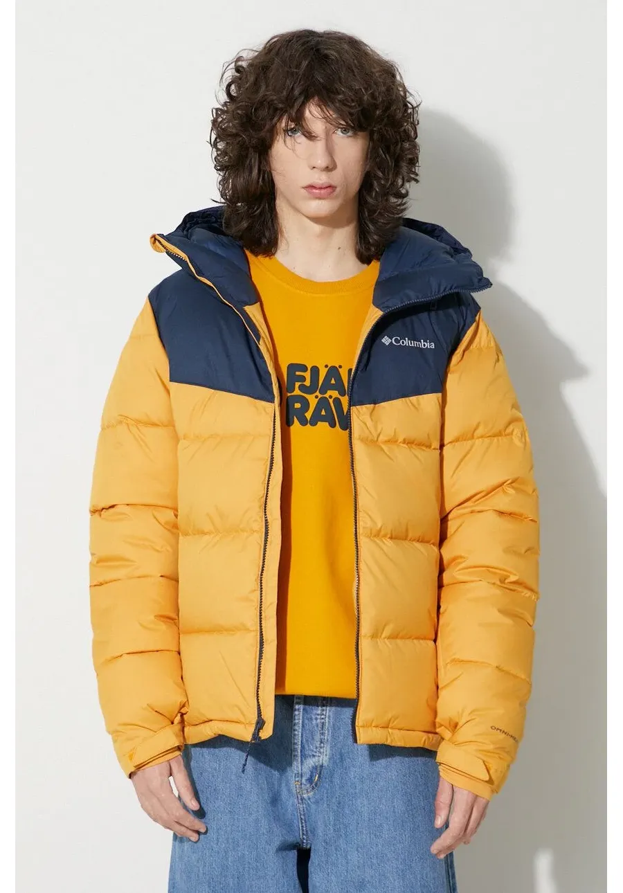 obrazek 1 Fjallraven bluza bawełniana męska kolor żółty z nadrukiem