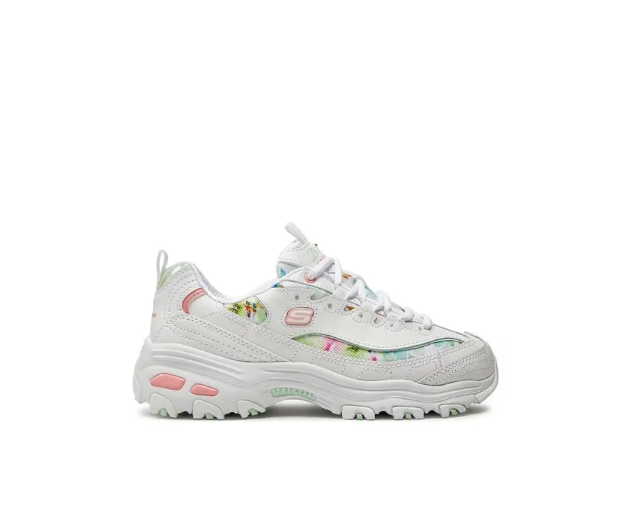 obrazek 1 Skechers Sneakersy D'Lites-Blooming Fields 149794/WMLT Biały