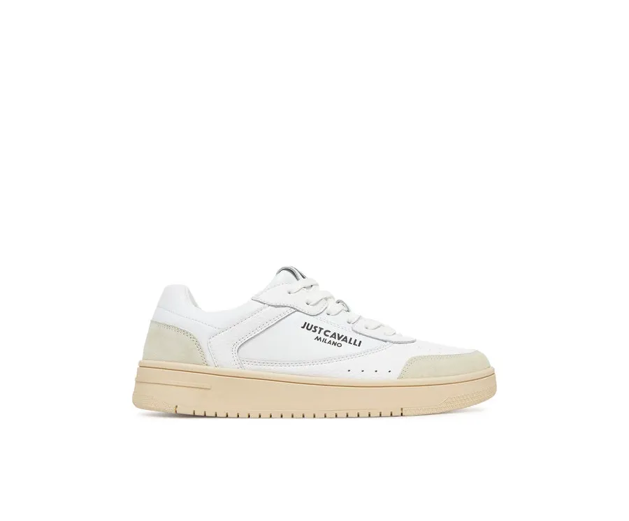 obrazek 1 Just Cavalli Sneakersy 78QA3SM8 ZPA90 Biały