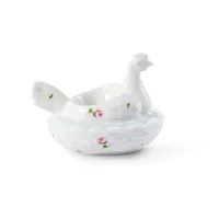 Zdjęcie Porcelanowa kura – kieliszek na jajko – Leander