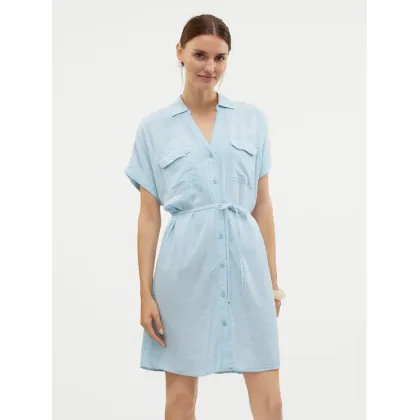 Zdjęcie Vero Moda Sukienka letnia Linn 10323027 Błękitny Relaxed Fit
