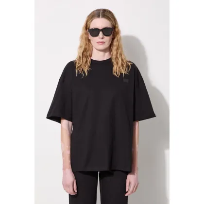 Zdjęcie Alpha Industries t-shirt bawełniany Essentials RL damski kolor czarny 146061