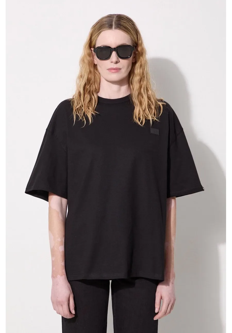 obrazek 1 Alpha Industries t-shirt bawełniany Essentials RL damski kolor czarny 146061