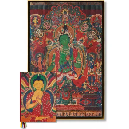 Zdjęcie Thomas Laird. Murale Tybetu, Art Edition No. 41–80 ‘Green Tara, Gyantse Kumbum (ca. 1420)’