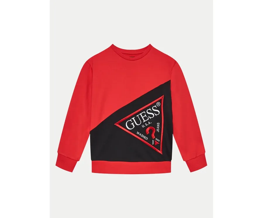 obrazek 1 Guess Bluza L4YQ04 KA6R4 Czerwony Regular Fit