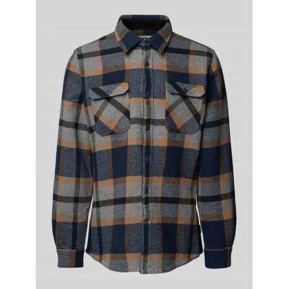 Zdjęcie Koszula casualowa o kroju tailored fit z kieszeniami na piersi model ‘Rhobell’