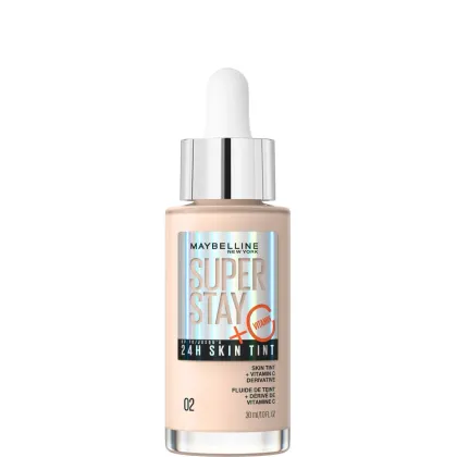 Zdjęcie Maybelline Super Stay 24H Skin Tint Długotrwały podkład rozświetlający 02 30 ml
