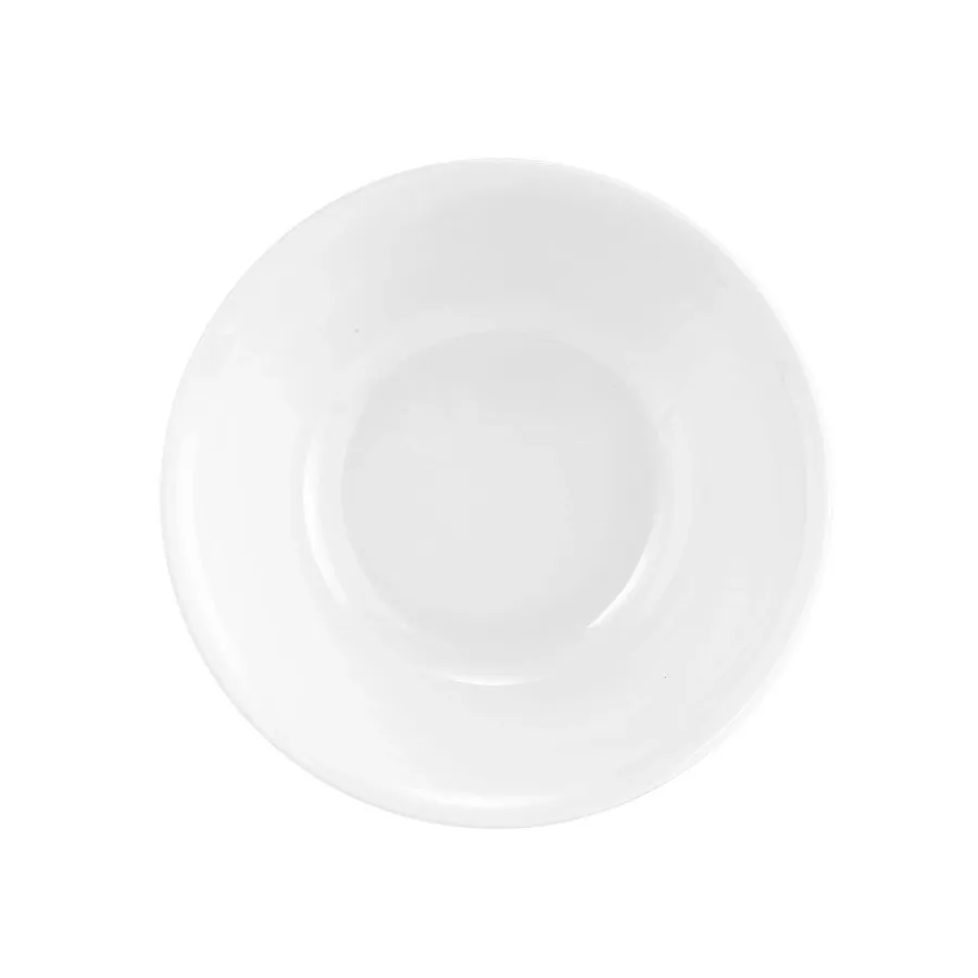 obrazek 3 Porcelanowa biała okrągła miska o nowoczesnym kształcie – Tettau