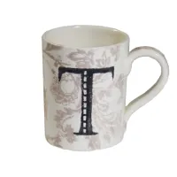 Picture Exclusive mug with the letter T - Virginia Casa