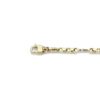 Picture 18 carat gold bracelet for men 14.4 g - Maxioro