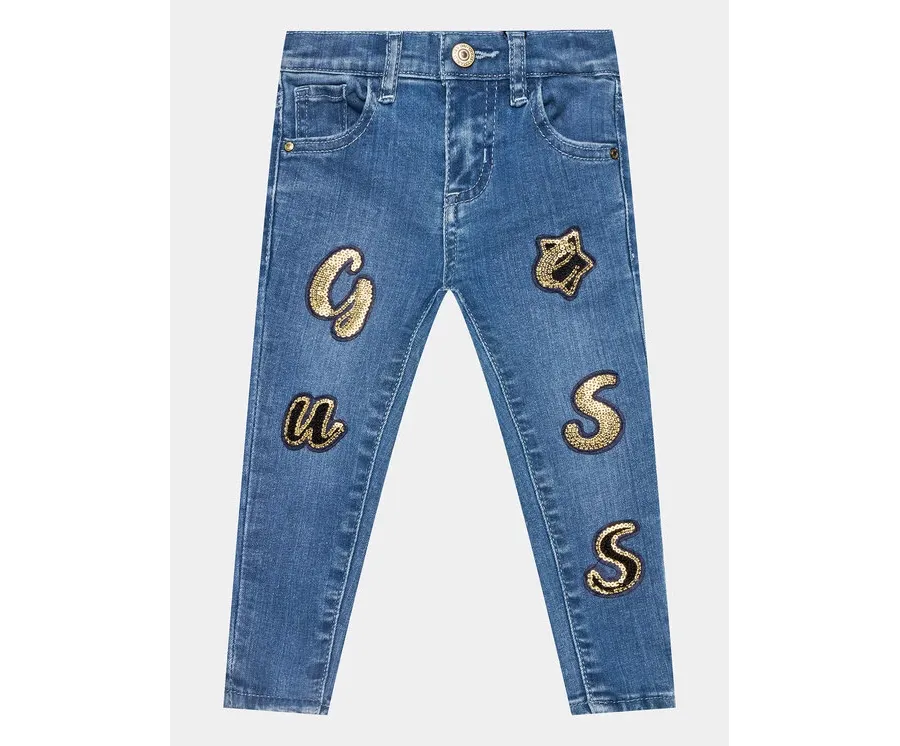 obrazek 1 Guess Jeansy K3BA00 D4CA0 Granatowy Skinny Fit