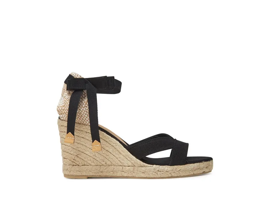 obrazek 1 Castañer Espadryle Bailey 025676 Czarny