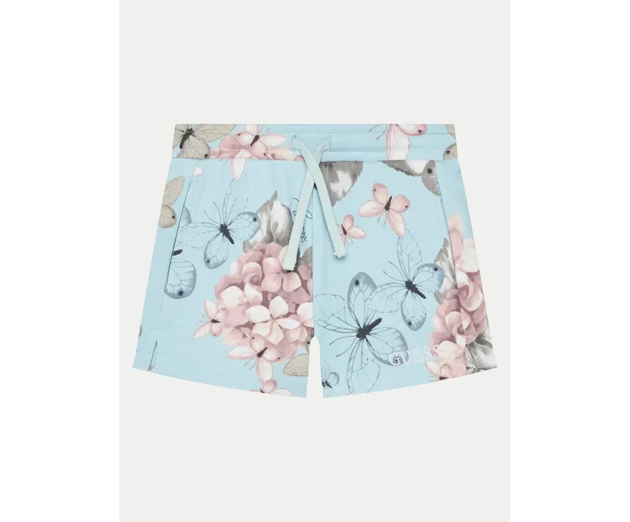 obrazek 1 Guess Szorty materiałowe J5RD15 KA6R4 Kolorowy Relaxed Fit