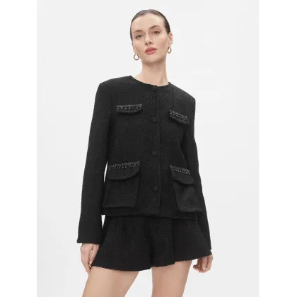 Zdjęcie ViCOLO Marynarka TR0872 Czarny Regular Fit
