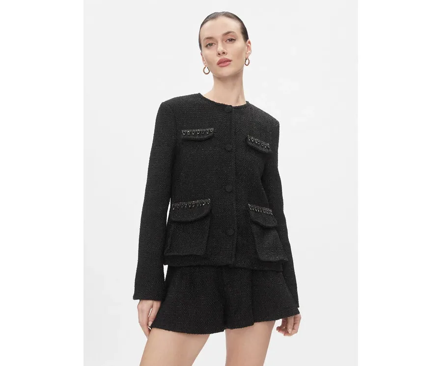 obrazek 1 ViCOLO Marynarka TR0872 Czarny Regular Fit