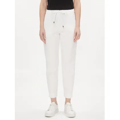 Zdjęcie Max Mara Leisure Spodnie materiałowe Terreno 2416131058 Biały Regular Fit