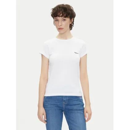 Zdjęcie Pepe Jeans T-Shirt PL506037 Biały Regular Fit