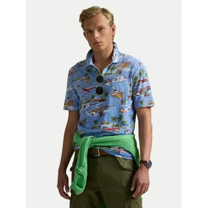 Zdjęcie Polo Ralph Lauren Polo 710966450001 Niebieski Standard Fit