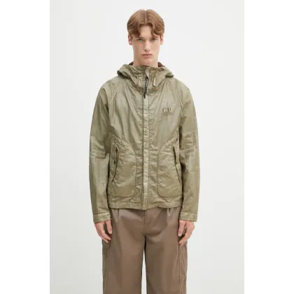 Zdjęcie C.P. Company kurtka męska kolor zielony przejściowa oversize 18CMOW202A006284G