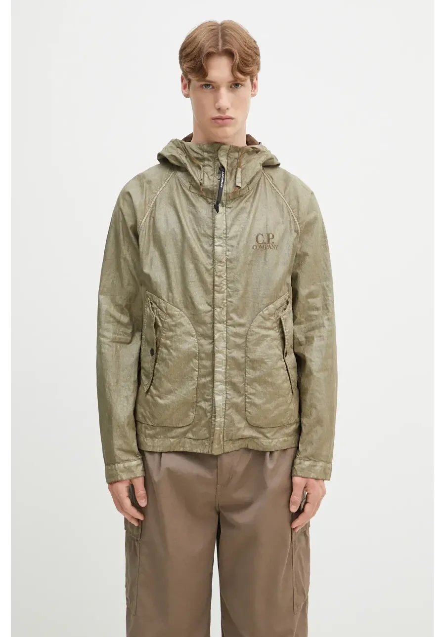 obrazek 1 C.P. Company kurtka męska kolor zielony przejściowa oversize 18CMOW202A006284G