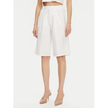Zdjęcie Max Mara Szorty materiałowe Texas 2516781027650 Biały Regular Fit