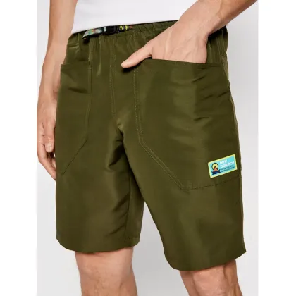 Zdjęcie New Balance Szorty sportowe MS01518O Zielony Regular Fit