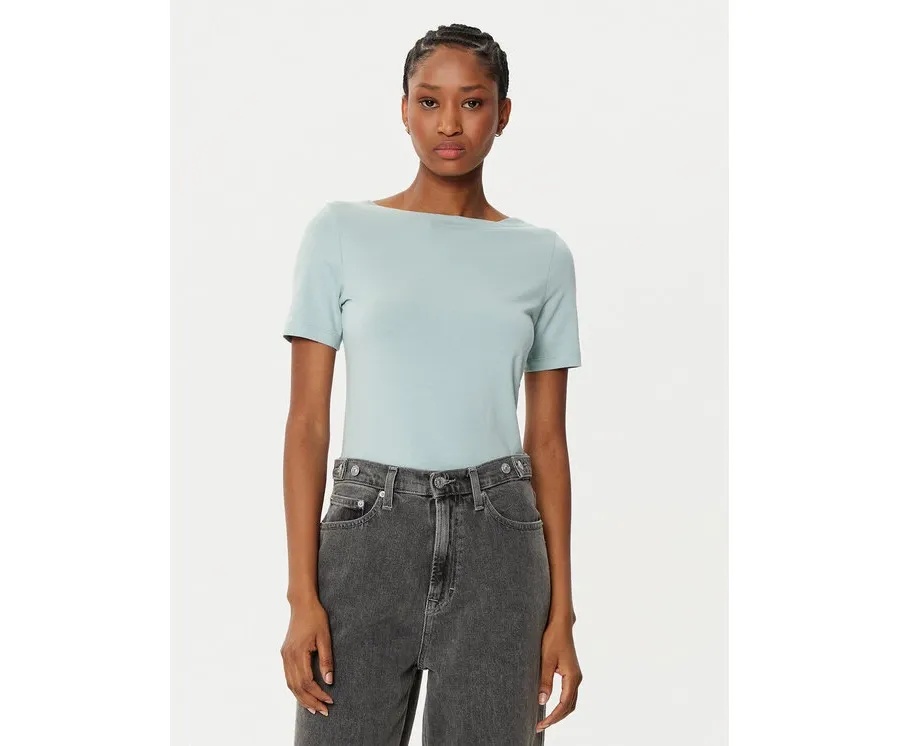 obrazek 1 Vero Moda T-Shirt Panda 10231753 Zielony Slim Fit