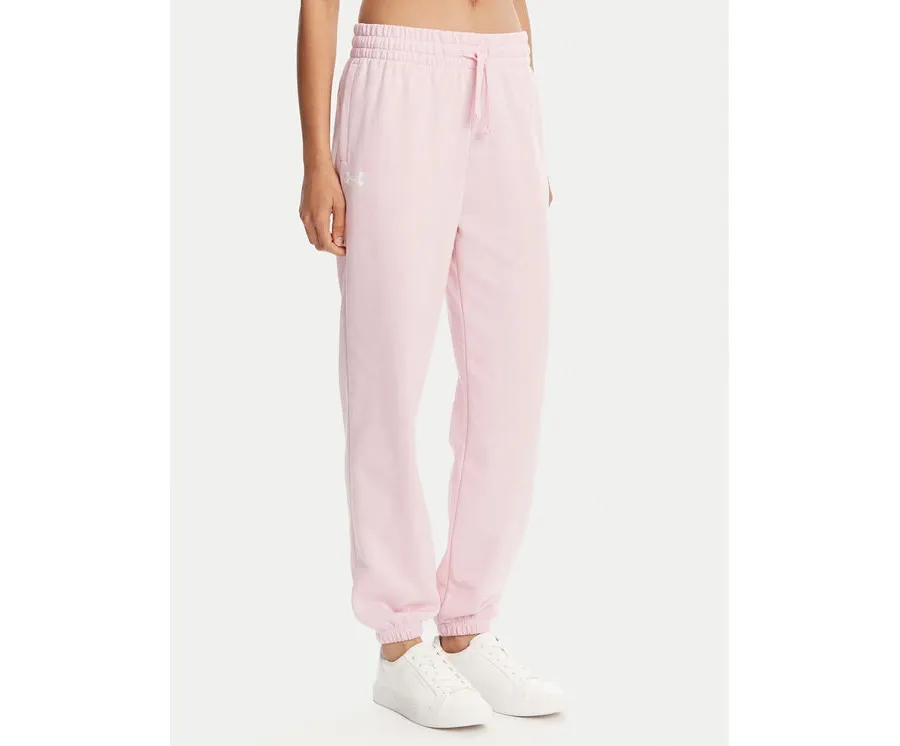 obrazek 1 Under Armour Spodnie dresowe Ua Rival 1382735 Różowy Loose Fit