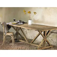 Picture Italian pine table in Provençal style - Guarnieri