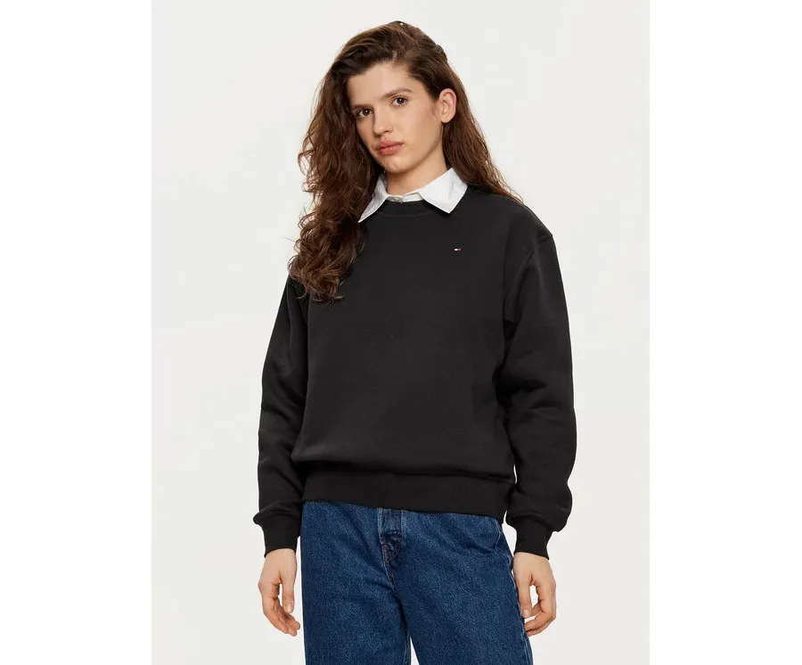 obrazek 1 Tommy Hilfiger Bluza WW0WW41246 Czarny Relaxed Fit
