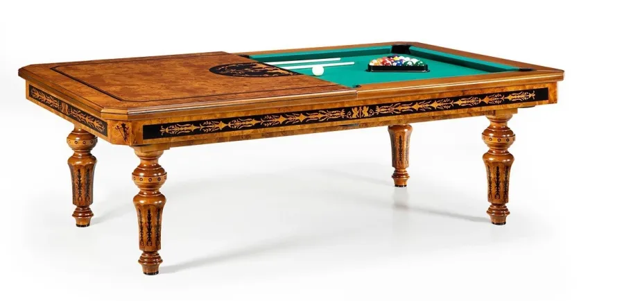 obrazek 2 Amerykański pool stół w stylu biedermeier - made in Italy