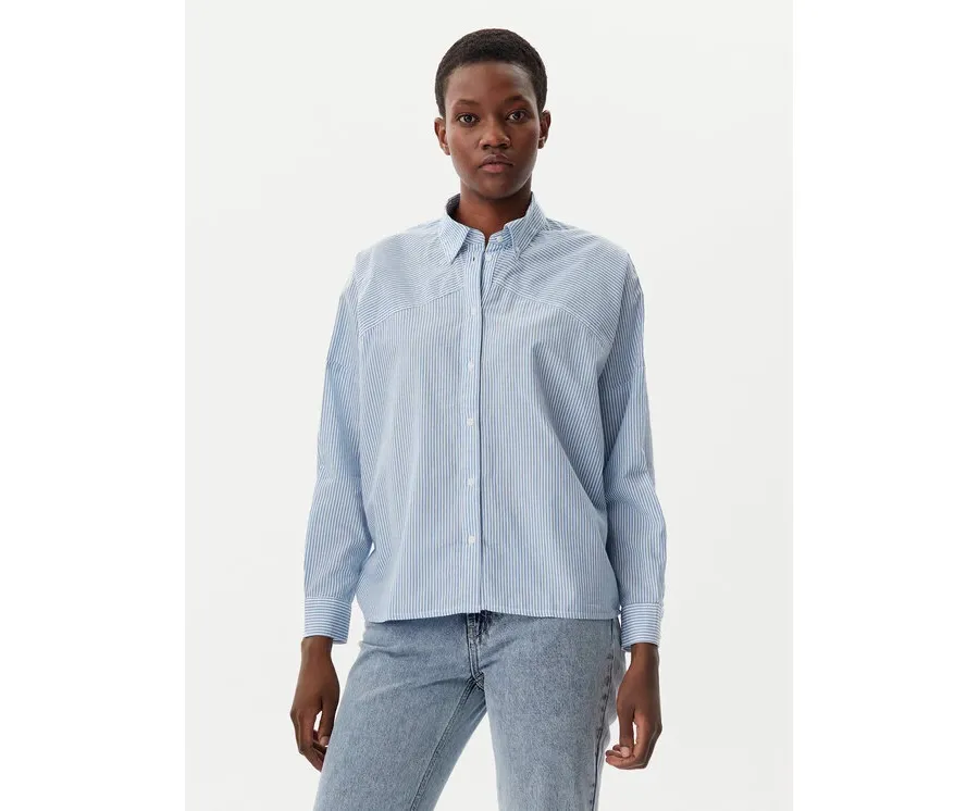 obrazek 1 Mustang Koszula Ruby 1016116 Niebieski Oversize