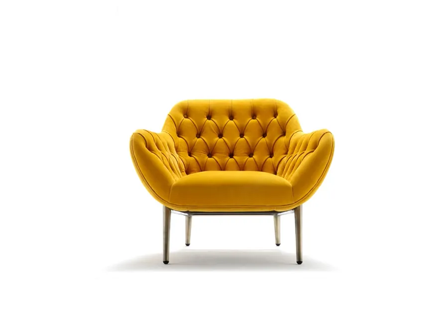 obrazek 4 Designerski fotel capitonné - Ulivi Salotti