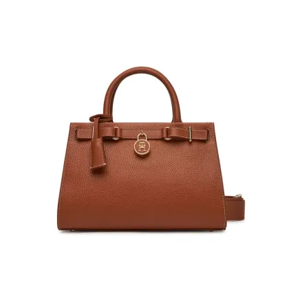 Zdjęcie Tommy Hilfiger Torebka American Icon Mini Tote Leather AW0AW17188 Brązowy