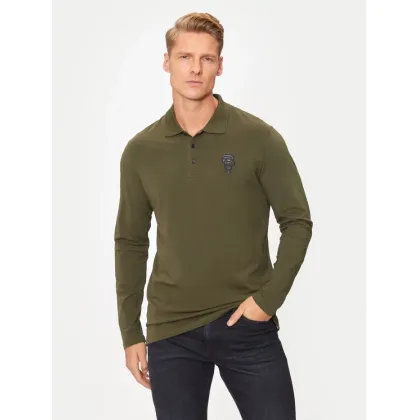 Zdjęcie KARL LAGERFELD Polo 745025 544221 Zielony Regular Fit
