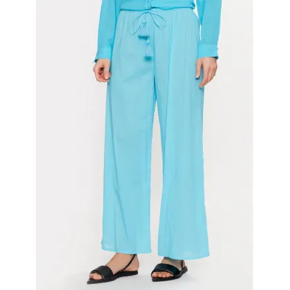 Zdjęcie Seafolly Spodnie materiałowe 55155-PA Turkusowy Relaxed Fit