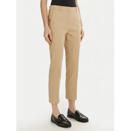 Zdjęcie Weekend Max Mara Chinosy Vite 2515131021 Beżowy Slim Fit