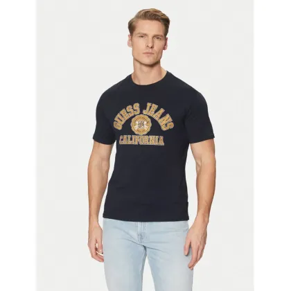 Zdjęcie Guess Jeans T-Shirt M5RI80 K8HM0 Granatowy Slim Fit