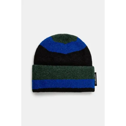 Zdjęcie Carhartt WIP czapka z domieszką wełny Sundling Beanie kolor zielony I033845.2HUXX