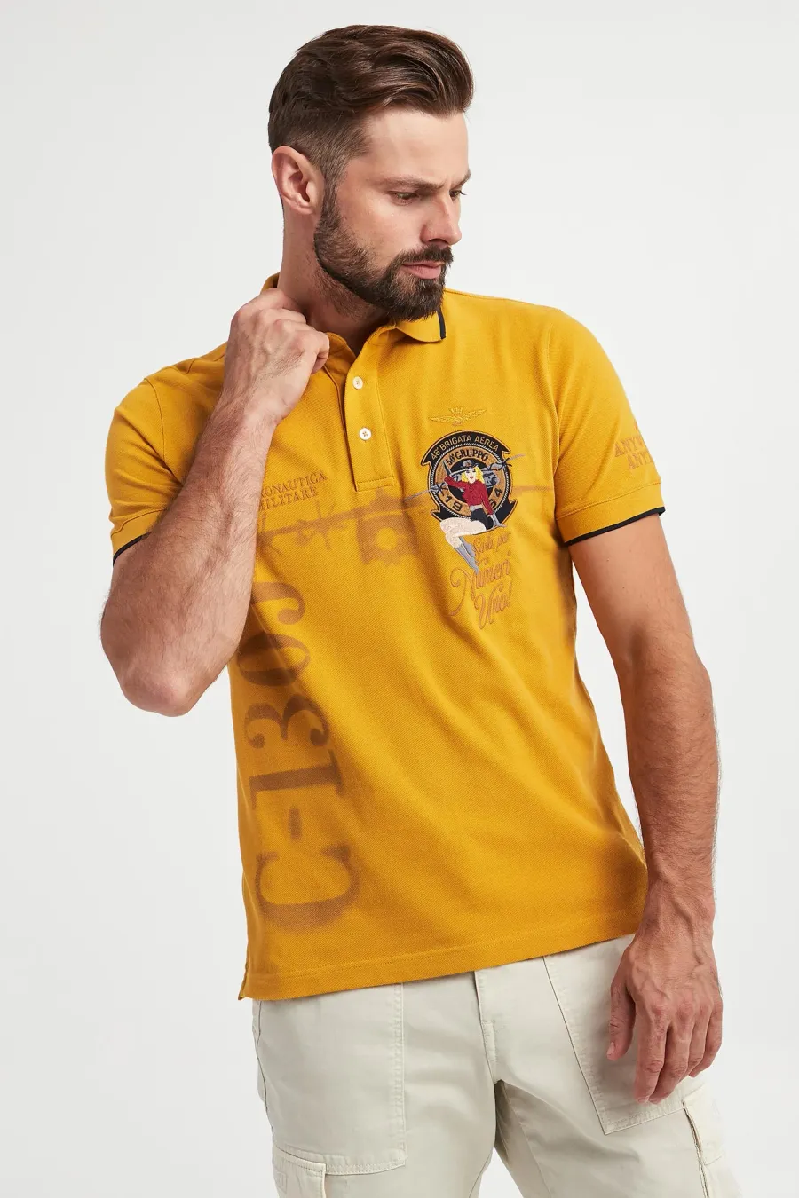 obrazek 1 Polo męskie AERONAUTICA MILITARE Aeronautica Militare