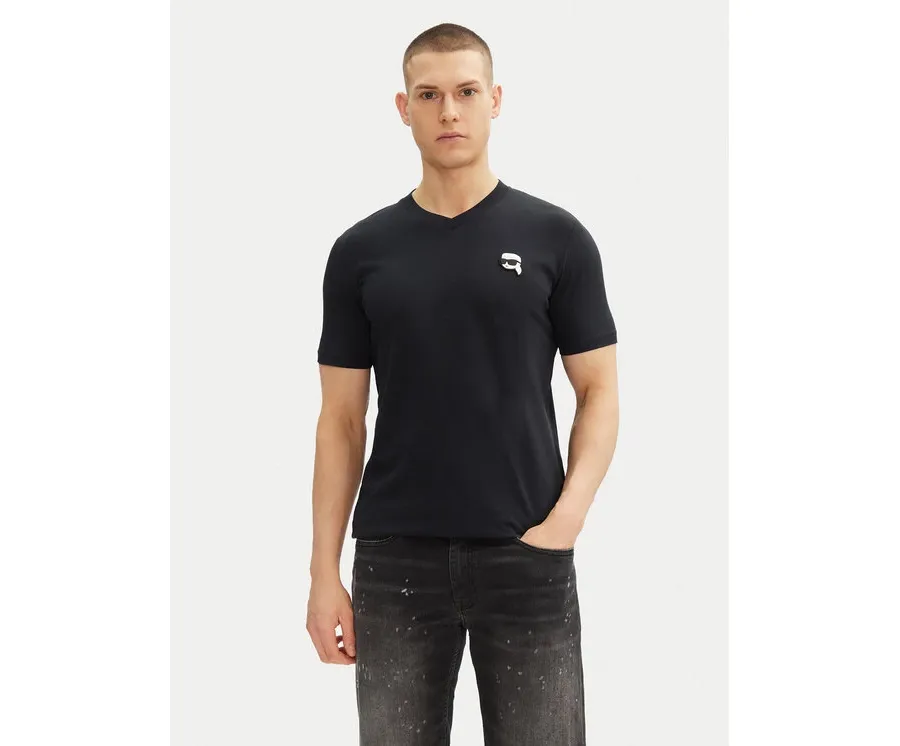 obrazek 1 KARL LAGERFELD T-Shirt 755021 552224 Granatowy Regular Fit