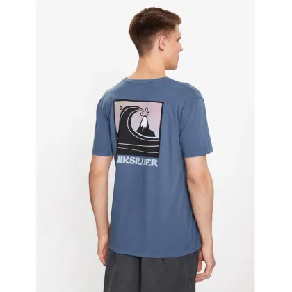 Zdjęcie Quiksilver T-Shirt Qs Bubble Stamp EQYZT07258 Niebieski Regular Fit