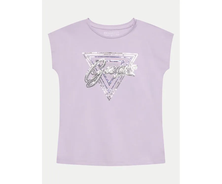 obrazek 1 Guess T-Shirt J4GI21 K6YW4 Fioletowy Boxy Fit