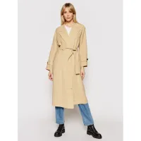 Zdjęcie TWINSET Trencz 211TT2580 Beżowy Regular Fit